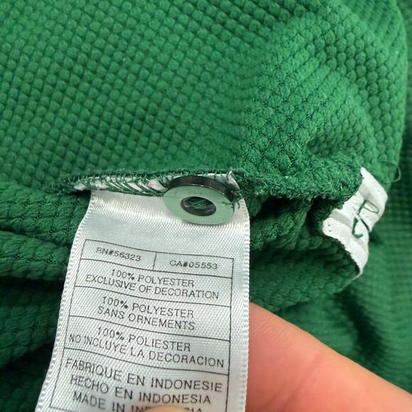 Vintage Nike Michigan State Spartans Rugby Polo Shirt Men's XL Green MSU NCAA - Picture 7 of 10